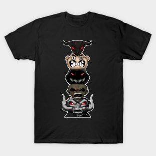 Totem of the Metal Mascots (Outlined) T-Shirt